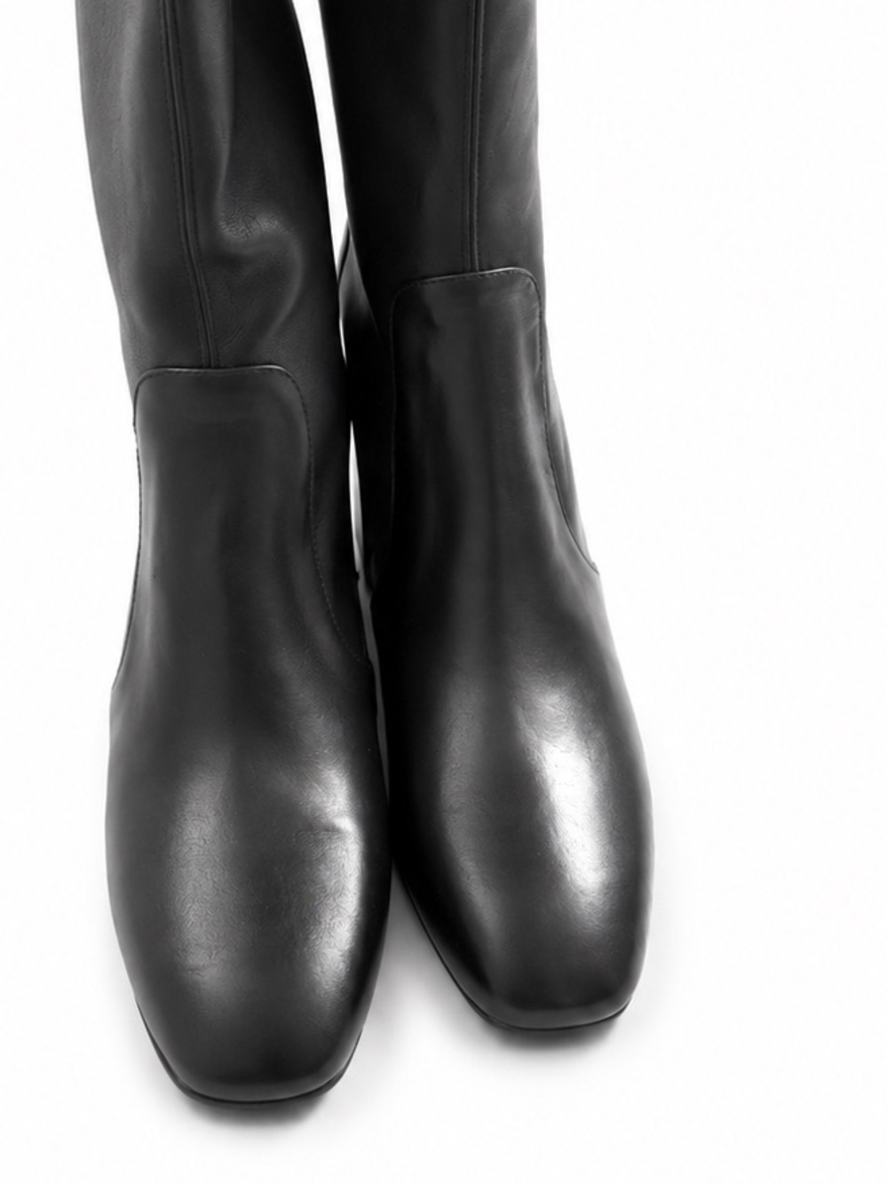 Stuart Weitzman Lucie nappa leather Knee-High Boots 75mm Black Women Size 8 $895 - Picture 4 of 7
